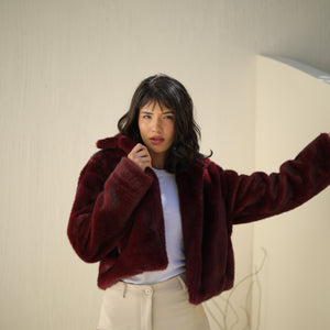 جاكيت زارا فرو Zoya