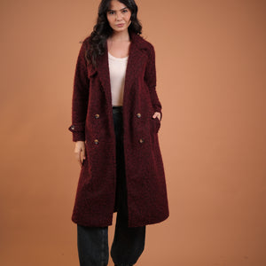 كوت صوف مشعر Zoya