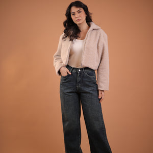 جاكيت صوف شعر قصير Zoya