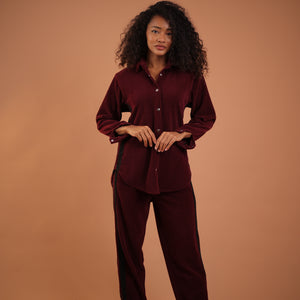 سوت ريب قطيفه شريطين جمب Zoya