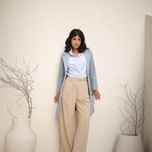 بالطو ساده الوان فاتحه Zoya