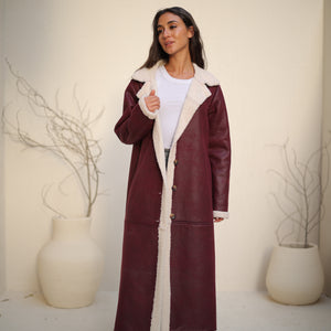 كوت جلد فرو خروف Zoya