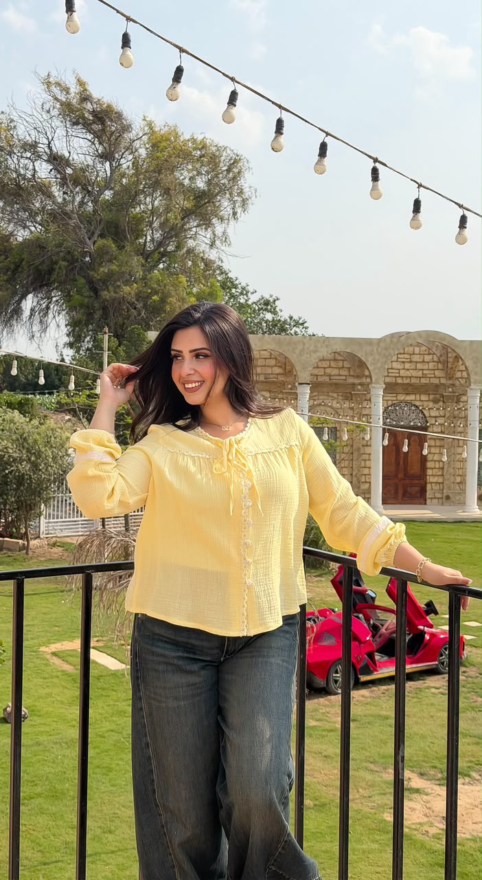 بلوزه مطرزه
