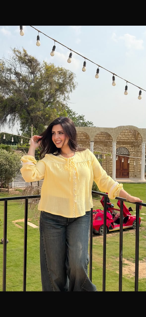 بلوزه مطرزه